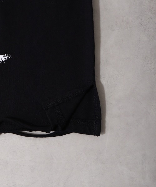 RE730（アールイーセブンサーティー）の「RE730 ダメージTシャツ（Tシャツ/カットソー・メンズ・ブラック系1/ブラック・M/XL/L）」の13枚目の写真