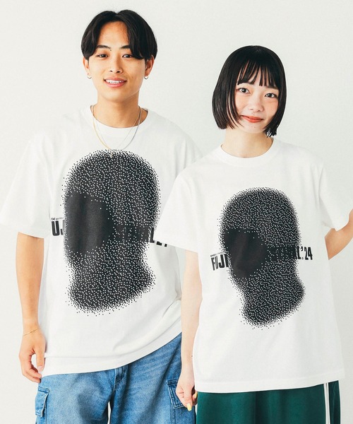 BEAMS(ビームス)の「<MEN>FUJI ROCK FESTIVAL'24 × BEAMS / RAMPS LOGO T-SHIRT(Tシャツ/カットソー・メンズ・ホワイト・XXL/XL/L/M)」の1枚目の写真