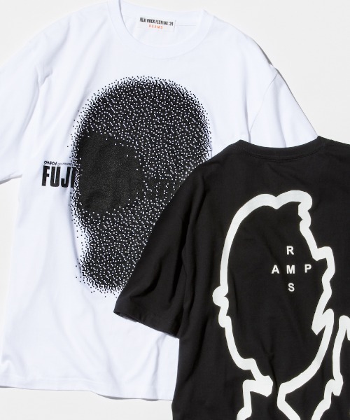 BEAMS(ビームス)の「<MEN>FUJI ROCK FESTIVAL'24 × BEAMS / RAMPS LOGO T-SHIRT(Tシャツ/カットソー・メンズ・ホワイト・XXL/XL/L/M)」の2枚目の写真