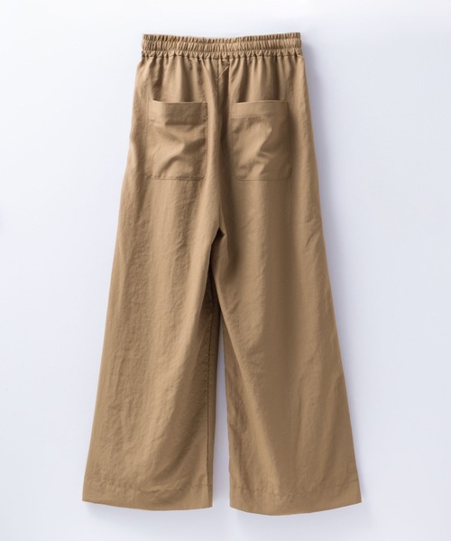 HusHusH（ハッシュアッシュ）の「HusHusH ハッシュアッシュ イージーワイドパンツ（その他パンツ・レディース・キャメル/ブラック・M/L）」の11枚目の写真