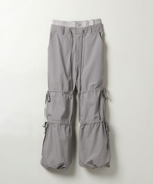 JEANASIS（ジーナシス）の「ダブルウエストカーゴパンツ/128243（カーゴパンツ・レディース・オフホワイト/グレー/ブラック・SMALL/MEDIUM）」の3枚目の写真