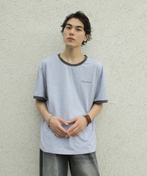single stitch official logo ringer tee / シングルステッチリンガーTシャツ