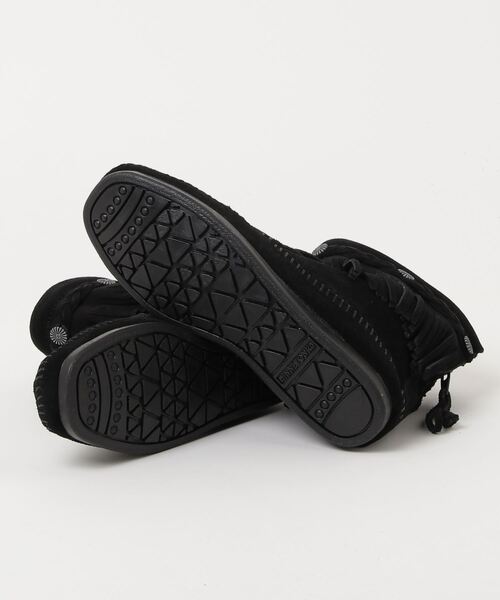 Minnetonka(ミネトンカ)の「【MINNETONKA】ハイ トップ バック ジッパー ブーツ HI TOP BACK ZIP BOOTS(ブーツ・レディース・ブラック/ライトブラウン/ダークブラウン/ブラウン/グレー・US5/US5.5/US6)」の7枚目の写真