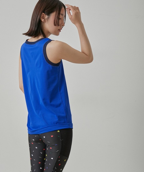 agnes b.（アニエスベー）の「【agnes b.×NERGY】UV＆吸水速乾 ファンクションタンクトップ（タンクトップ・レディース・ブラック/ブルー/ホワイト・FREE）」の16枚目の写真