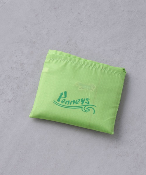 NANO universe(ナノユニバース)の「「PENNEYS」別注パッカブルバッグ(ショルダーバッグ・メンズ・ライム/ブラック/ブルー・FREE)」の8枚目の写真