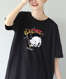 zootie（ズーティー）の「オークール ロックキャットオーバーTEE（Tシャツ/カットソー）」