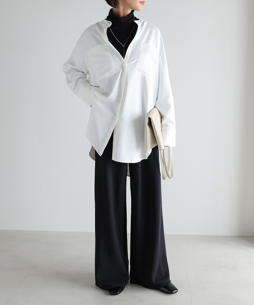 イージーワイドパンツ（その他パンツ）｜evernavy（エバーネイビー）の