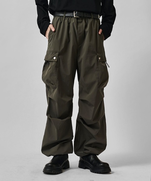 セール】【Neucon/ニューコン】ダブルポケットパラシュートカーゴ