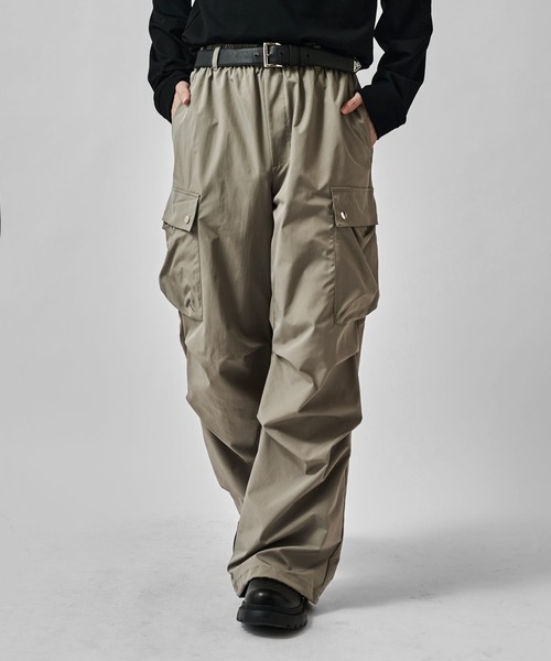 Neucon/ニューコン】ダブルポケットパラシュートカーゴパンツ（カーゴ