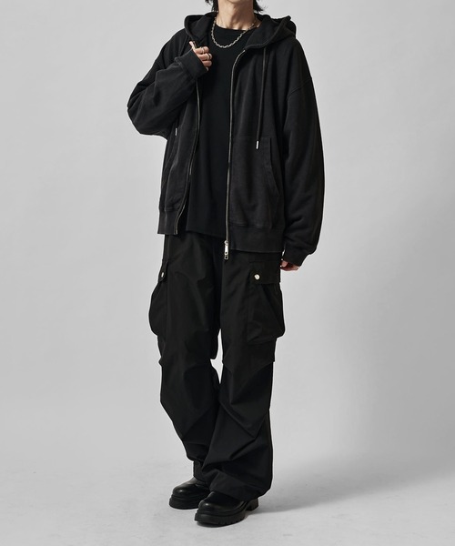 Neucon/ニューコン】ダブルポケットパラシュートカーゴパンツ