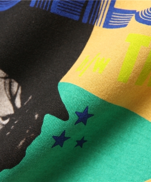 HYSTERIC GLAMOUR(ヒステリックグラマー)の「NYD/LOOKING FOR A KISS pt T-SH(Tシャツ/カットソー・メンズ・ホワイト/イエロー/ブラック・SMALL/LARGE/MEDIUM)」の11枚目の写真