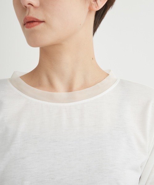 エミ チュールレイヤードトップス emmi emmi（エミ）の「チュールレイヤードトップス（Tシャツ