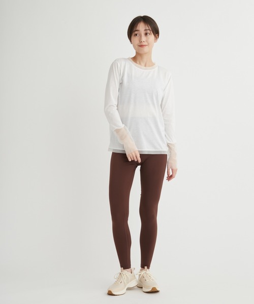 エミ チュールレイヤードトップス emmi emmi（エミ）の「チュールレイヤードトップス（Tシャツ