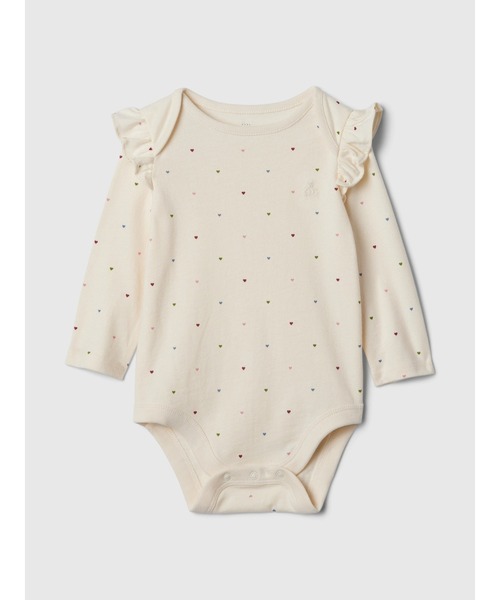 GAP（ギャップ）の「はじめてのお気に入り ボディスーツ (ベビー)（ロンパース・キッズ・ベージュ系その他/アイボリー/ピンク/ネイビー/ベージュ/レッド/ピンク系その他/オフホワイト/グレー/グリーン/ブルー/ブラック・80ｃｍ/90cm/50cm/70cm/60cm）」の2枚目の写真