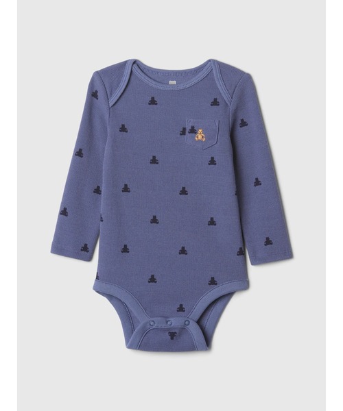 GAP（ギャップ）の「はじめてのお気に入り ボディスーツ (ベビー)（ロンパース・キッズ・ベージュ系その他/アイボリー/ピンク/ネイビー/ベージュ/レッド/ピンク系その他/オフホワイト/グレー/グリーン/ブルー/ブラック・80ｃｍ/90cm/50cm/70cm/60cm）」の10枚目の写真