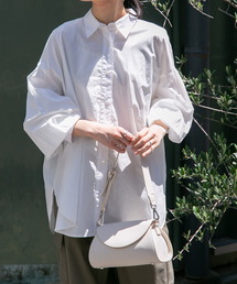 FORK&SPOON | FORK&SPOON　ハイカウントコットンボリュームスリーブシャツ(シャツ/ブラウス)