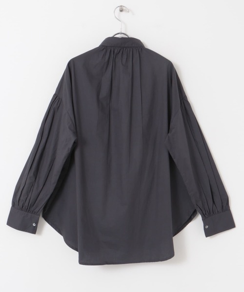 FORK&SPOON(フォークアンドスプーン)の「FORK&SPOON ハイカウントコットンボリュームスリーブシャツ(シャツ/ブラウス・レディース・オフホワイト/チャコールグレー・1)」の17枚目の写真