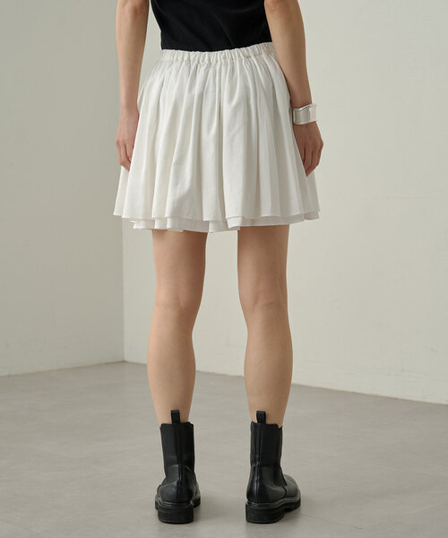 LOUNGEDRESS（ラウンジドレス）の「2WAYコットンギャザーミニ