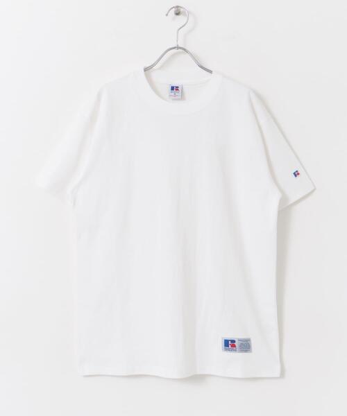 Russell Athletic(ラッセルアスレティック)の「『別注』RUSSELL ATHLETIC×DOORS USA Cotton Basic Tee(Tシャツ/カットソー・メンズ・グレー/ブラック/ホワイト・MEDIUM/LARGE)」の10枚目の写真