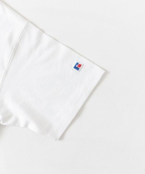 Russell Athletic(ラッセルアスレティック)の「『別注』RUSSELL ATHLETIC×DOORS USA Cotton Basic Tee(Tシャツ/カットソー・メンズ・グレー/ブラック/ホワイト・MEDIUM/LARGE)」の11枚目の写真