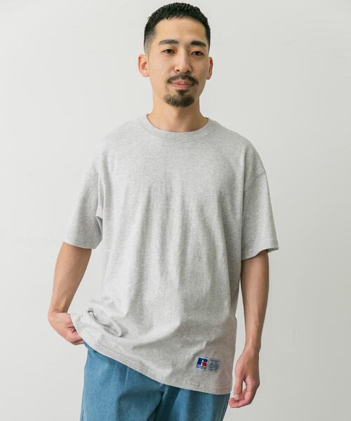Russell Athletic(ラッセルアスレティック)の「『別注』RUSSELL ATHLETIC×DOORS USA Cotton Basic Tee(Tシャツ/カットソー・メンズ・グレー/ブラック/ホワイト・MEDIUM/LARGE)」の12枚目の写真