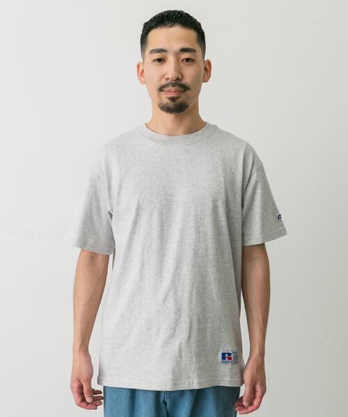 Russell Athletic(ラッセルアスレティック)の「『別注』RUSSELL ATHLETIC×DOORS USA Cotton Basic Tee(Tシャツ/カットソー・メンズ・グレー/ブラック/ホワイト・MEDIUM/LARGE)」の22枚目の写真