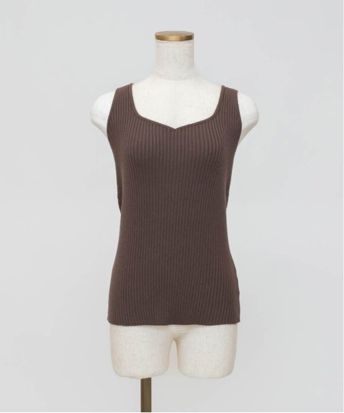 RANDA（ランダ）の「クロップド丈ニットアンサンブル（ニット/セーター・レディース・グレー/クリーム/ブラウン・FREE）」の16枚目の写真