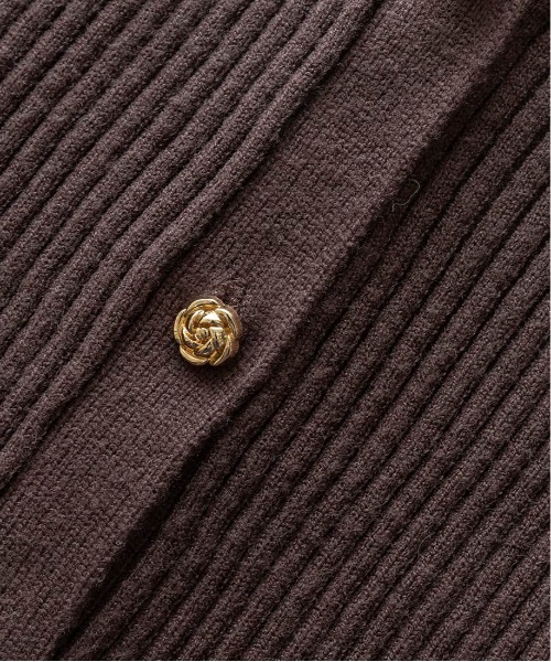 RANDA（ランダ）の「クロップド丈ニットアンサンブル（ニット/セーター・レディース・グレー/クリーム/ブラウン・FREE）」の19枚目の写真