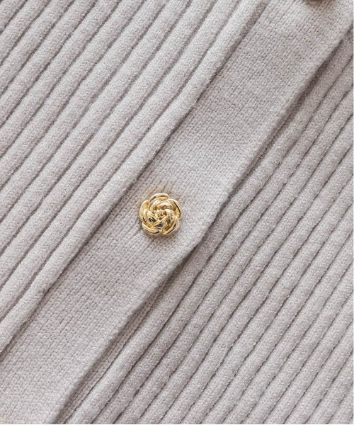 RANDA（ランダ）の「クロップド丈ニットアンサンブル（ニット/セーター・レディース・グレー/クリーム/ブラウン・FREE）」の20枚目の写真