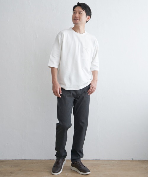 ikka(イッカ)の「GOKU楽パンツ EASY STRETCH チェック5ポケット(その他パンツ・メンズ・グレー/チャコールグレー/ブラウン/ネイビー・S/M/L/XL)」の10枚目の写真