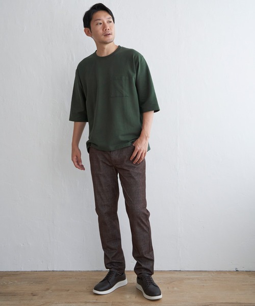 ikka(イッカ)の「GOKU楽パンツ EASY STRETCH チェック5ポケット(その他パンツ・メンズ・グレー/チャコールグレー/ブラウン/ネイビー・S/M/L/XL)」の12枚目の写真
