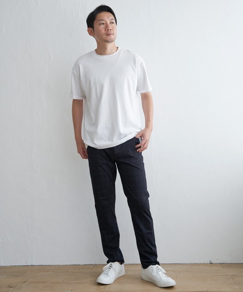ikka(イッカ)の「GOKU楽パンツ EASY STRETCH チェック5ポケット(その他パンツ・メンズ・グレー/チャコールグレー/ブラウン/ネイビー・S/M/L/XL)」の13枚目の写真
