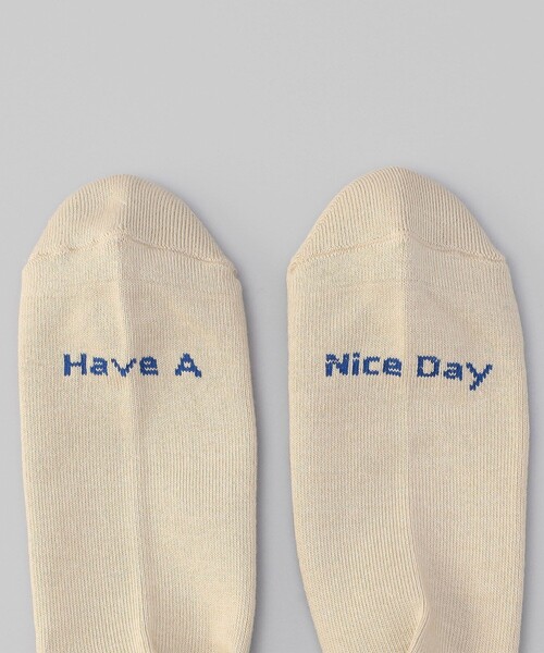 FREAK'S STORE（フリークスストア）の「ROSTER SOX/ロスターソックス 限定展開　CAT/SOCKS / キャット ソックス（ソックス/靴下・レディース・ベージュ/ナチュラル・SMALL/MEDIUM）」の7枚目の写真