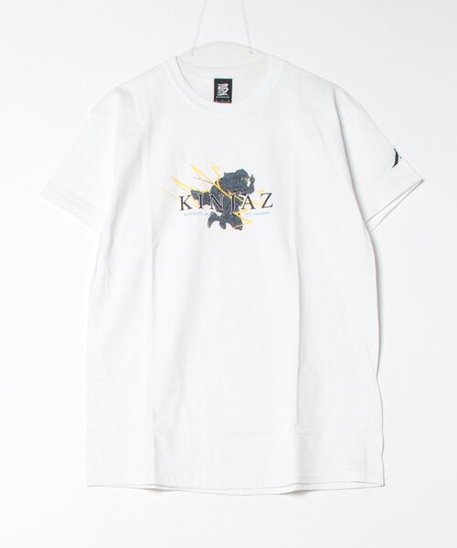 INNOCENT（イノセント）の「『KINJAZ』Graphic T（Tシャツ/カットソー・メンズ・ネイビー/ホワイト・LARGE/MEDIUM）」の2枚目の写真