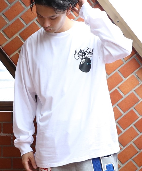 セール】グラフィックプリントロンTシャツ（Tシャツ/カットソー）｜8  