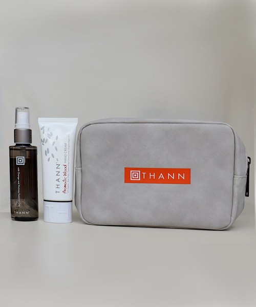 【ZOZOCOSME限定 | ポーチプレゼント】フレグランスミスト&ハンドケアセット（ボディケアキット/ギフトセット）｜THANN（タン）