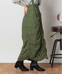 BACK NUMBER | 【BACK NUMBER】ナイロンカーゴスカート(スカート)