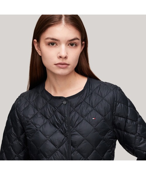 TOMMY HILFIGER（トミーヒルフィガー）の「ダウンキルトカラーレス 