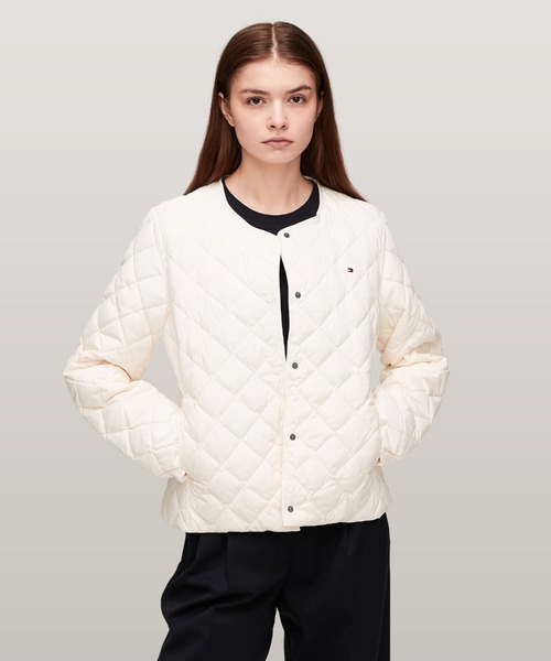 TOMMY HILFIGER（トミーヒルフィガー）の「ダウンキルトカラーレス 