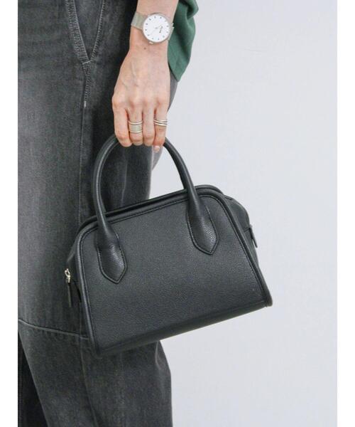 Samansa Mos2 blue（サマンサモスモスブルー）の「2wayミニボストンバッグ（ハンドバッグ・レディース・シルバー/ブラック/ベージュ・F）」の7枚目の写真