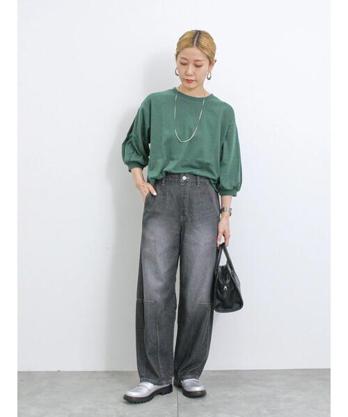 Samansa Mos2 blue（サマンサモスモスブルー）の「2wayミニボストンバッグ（ハンドバッグ・レディース・シルバー/ブラック/ベージュ・F）」の6枚目の写真