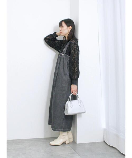 Samansa Mos2 blue（サマンサモスモスブルー）の「2wayミニボストンバッグ（ハンドバッグ・レディース・シルバー/ブラック/ベージュ・F）」の22枚目の写真