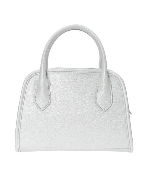 Samansa Mos2 blue（サマンサモスモスブルー）の「2wayミニボストンバッグ（ハンドバッグ・レディース・シルバー/ブラック/ベージュ・F）」の21枚目の写真