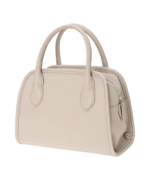 Samansa Mos2 blue（サマンサモスモスブルー）の「2wayミニボストンバッグ（ハンドバッグ・レディース・シルバー/ブラック/ベージュ・F）」の18枚目の写真