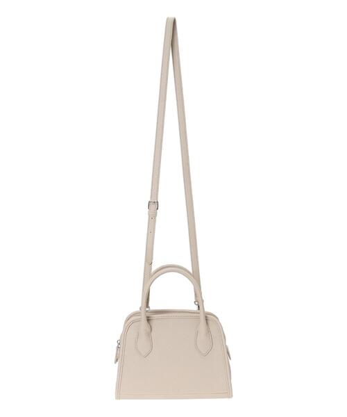 Samansa Mos2 blue（サマンサモスモスブルー）の「2wayミニボストンバッグ（ハンドバッグ・レディース・シルバー/ブラック/ベージュ・F）」の14枚目の写真