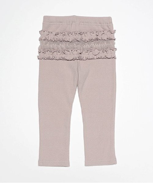 petit main（プティマイン）の「バックフリルレギンス（レギンス/スパッツ・キッズ・キナリ/ブルー/ライトピンク/マルチ・80ｃｍ/90cm/100cm/110cm/120cm）」の6枚目の写真