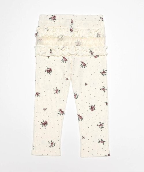 petit main（プティマイン）の「バックフリルレギンス（レギンス/スパッツ・キッズ・キナリ/ブルー/ライトピンク/マルチ・80ｃｍ/90cm/100cm/110cm/120cm）」の7枚目の写真