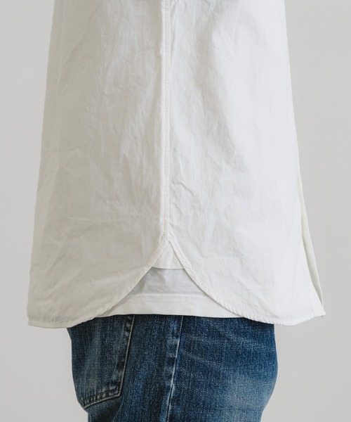 quadro（クオドロ）の「高密度ダンプレギュラーシャツ（シャツ/ブラウス・メンズ・ホワイト・LARGE/SMALL/MEDIUM）」の5枚目の写真