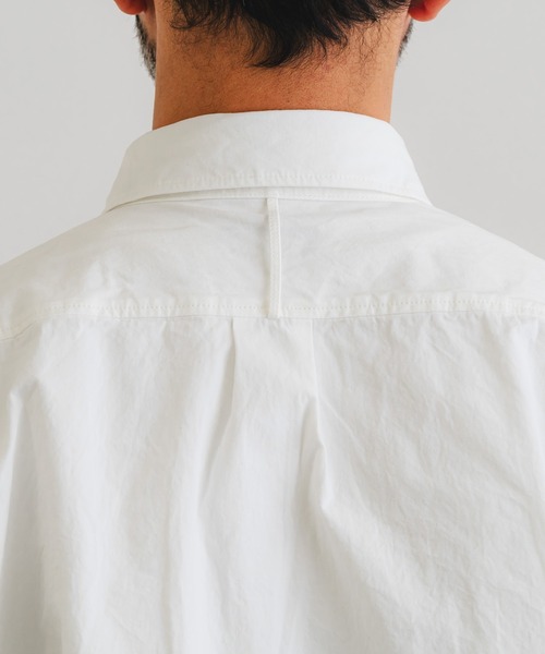 quadro（クオドロ）の「高密度ダンプレギュラーシャツ（シャツ/ブラウス・メンズ・ホワイト・LARGE/SMALL/MEDIUM）」の6枚目の写真