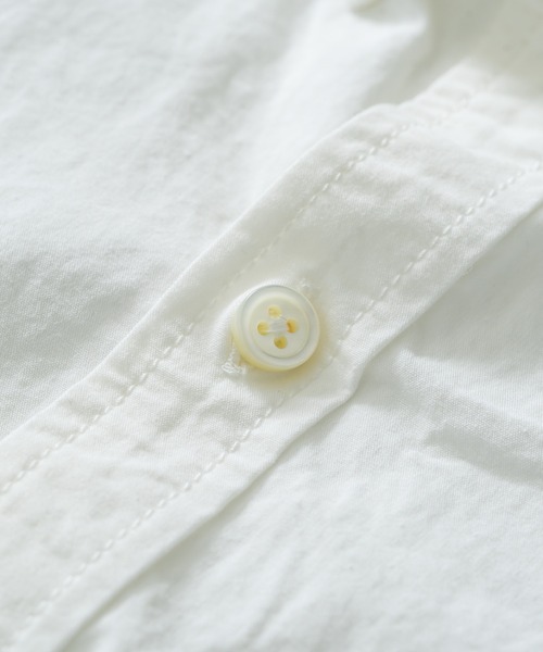 quadro（クオドロ）の「高密度ダンプレギュラーシャツ（シャツ/ブラウス・メンズ・ホワイト・LARGE/SMALL/MEDIUM）」の14枚目の写真